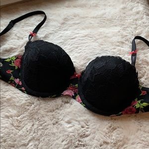 Victoria’s Secret Balconet Bra 34C VS floral